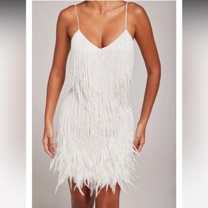 Nadine Merabi LOTTIE WHITE DRESS